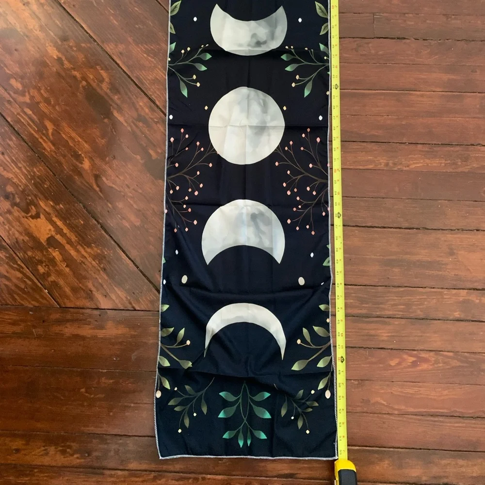 Tapestry Full Half Moon Phases Solar System Eclipse Outerspace Vibes Horoscope